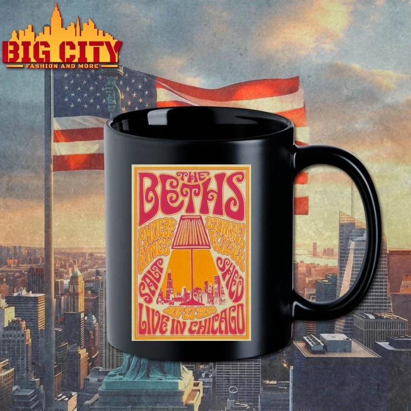 The Beths Nov 23 2025 The Salt Shed In Chicago IL Poster shirt