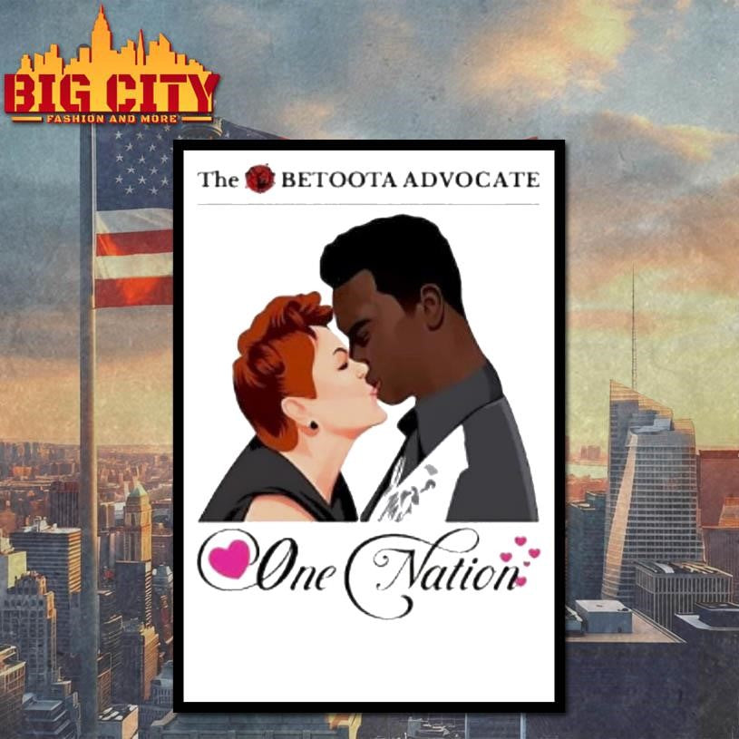 The Betoota Advocate One Nation Soulmates Romantic Couple Shirt