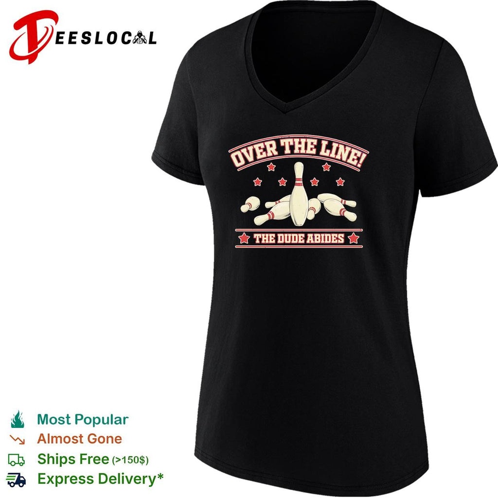 The Big Lebowski a bowling The Dude Abides shirt