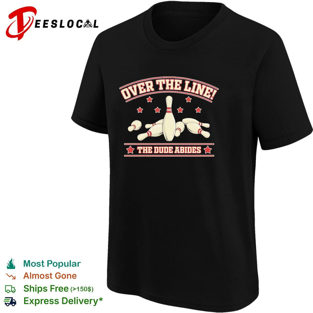 The Big Lebowski a bowling The Dude Abides shirt