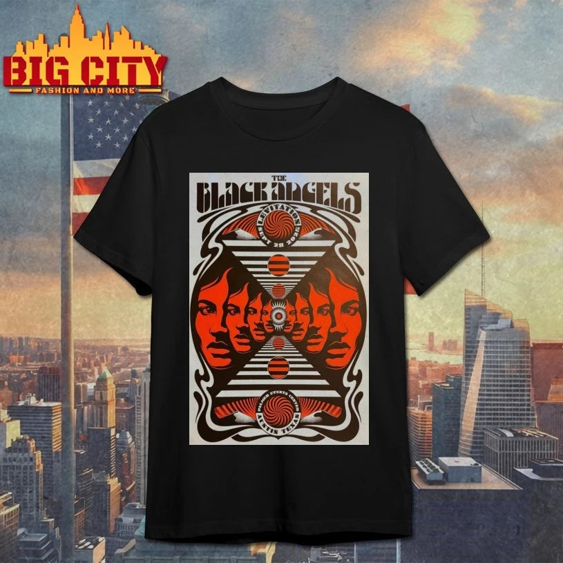 The Black Angels Austin Texas Show Poster shirts