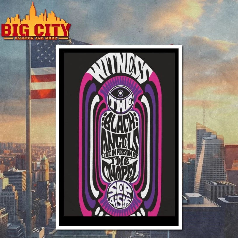 The Black Angels Poster Sept 5 2025 Tour shirt