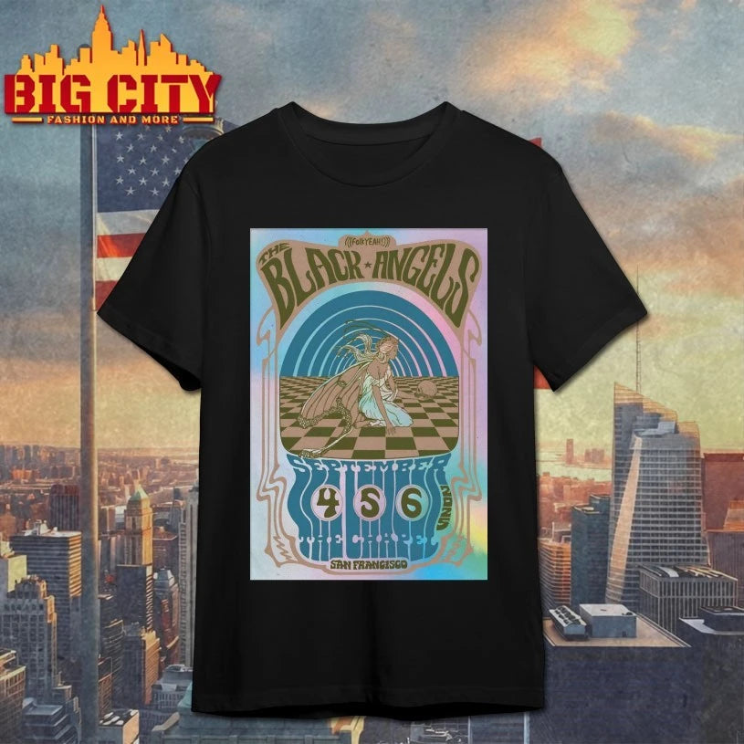 The Black Angels September 4-6 2025 In San Francisco CA Poster Shirt