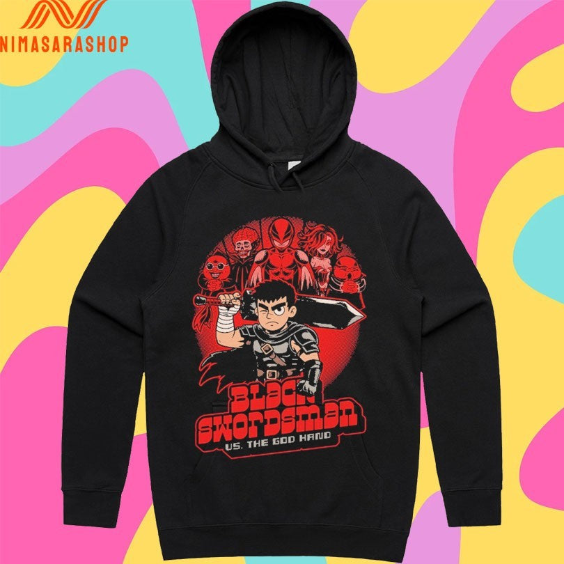 The Black Swordsman Us The God Hand Shirts