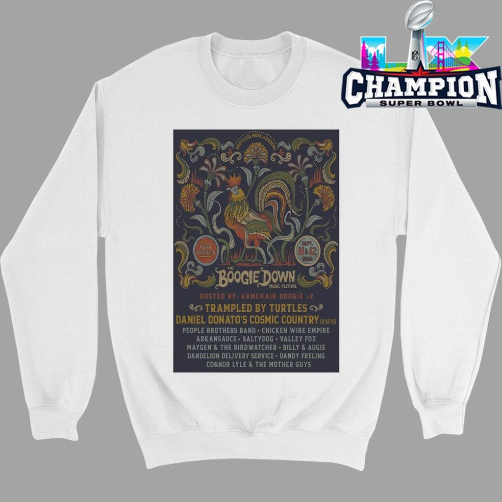 The Boogie Down Sept 11-12 2026 Yuba Wisconsin Shirt