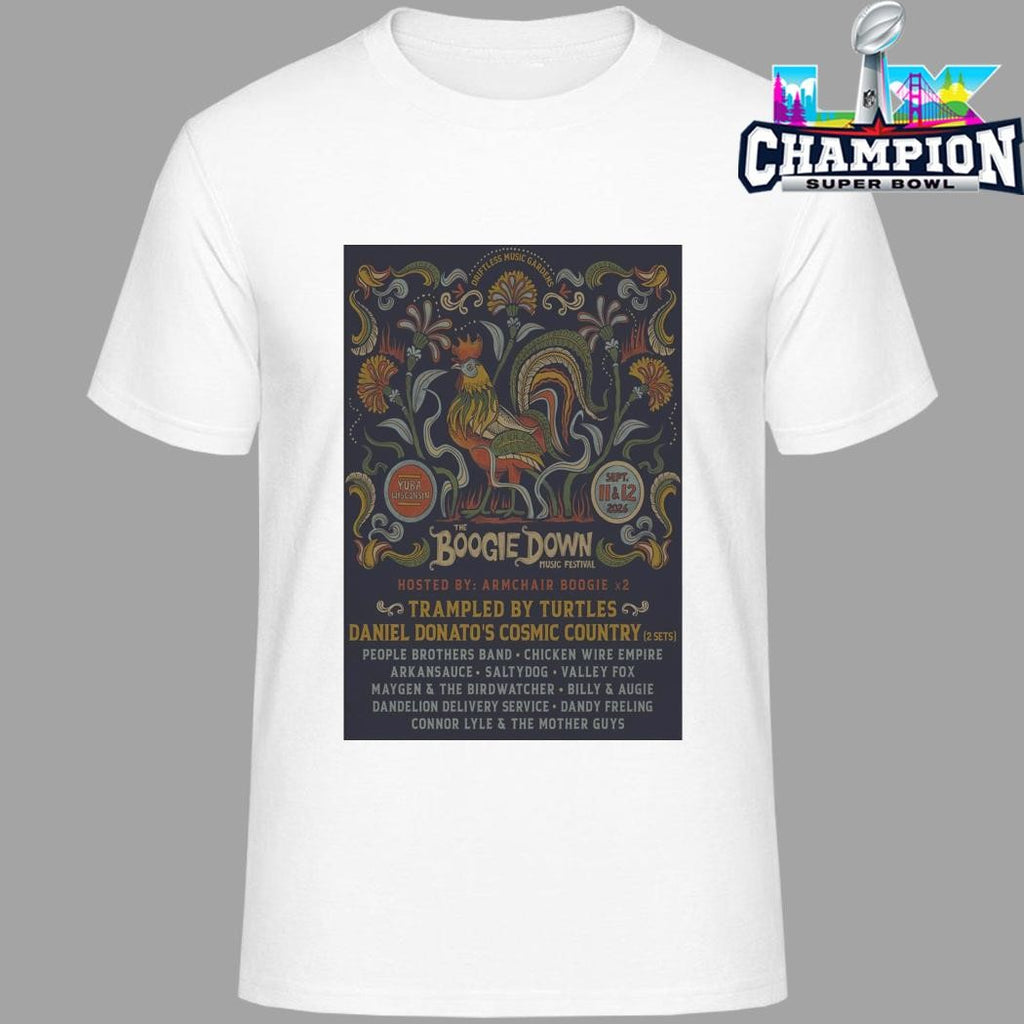 The Boogie Down Sept 11-12 2026 Yuba Wisconsin Shirt