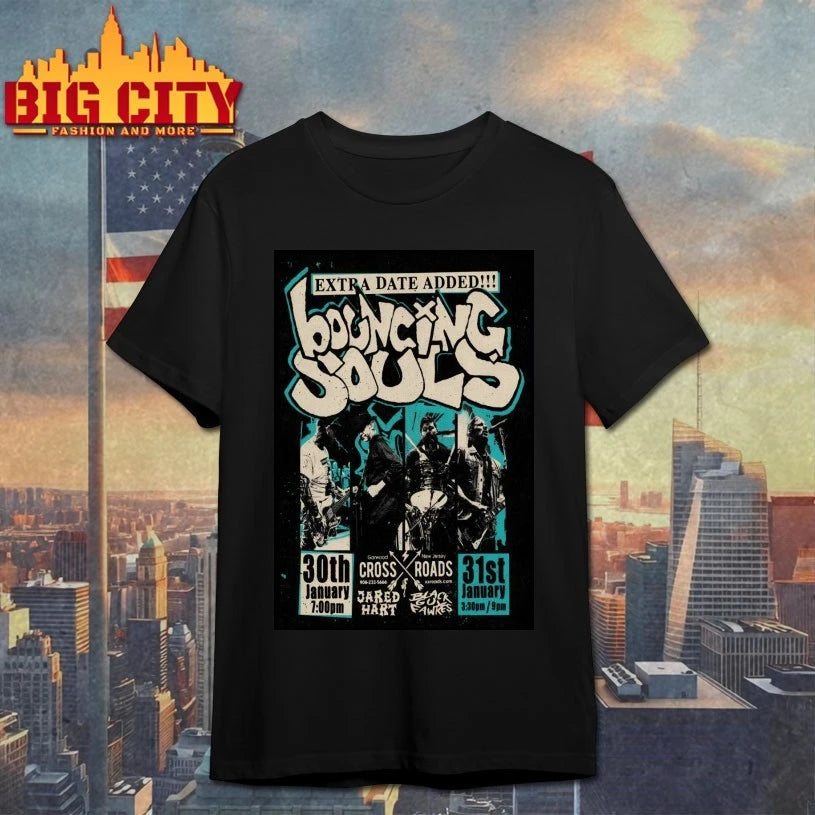 The Bouncing Souls Jan 30-31 2026 Crossroads In Garwood NJ Poster shirt