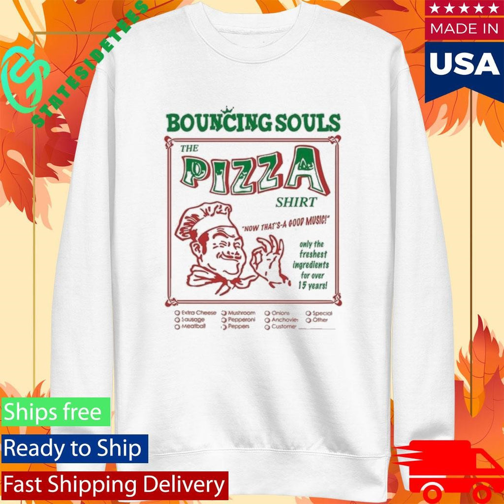 The Bouncing Souls Pizza Shirt