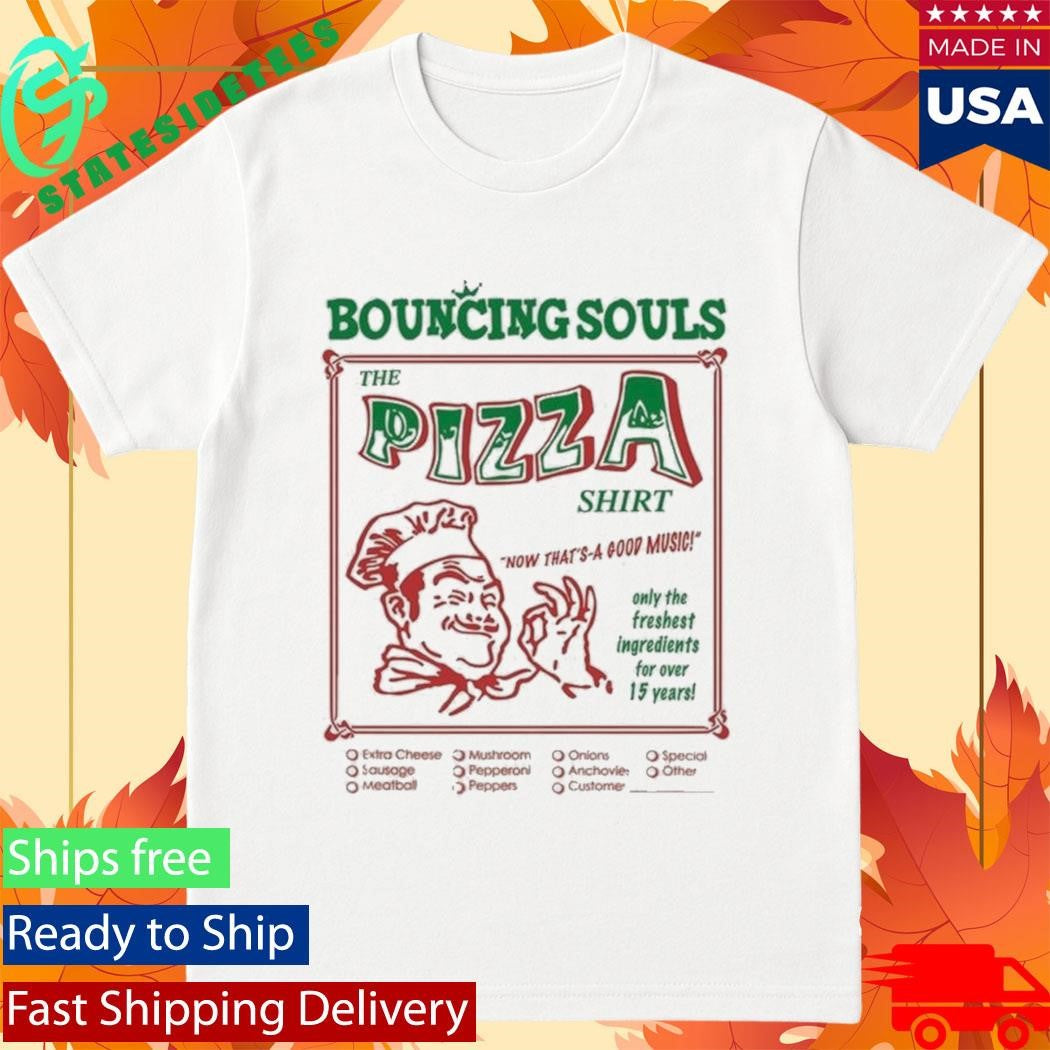 The Bouncing Souls Pizza Shirt