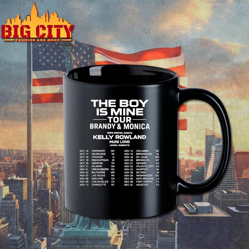 The Boy Is Mine Tour Brandy and Monica Concert Shirt