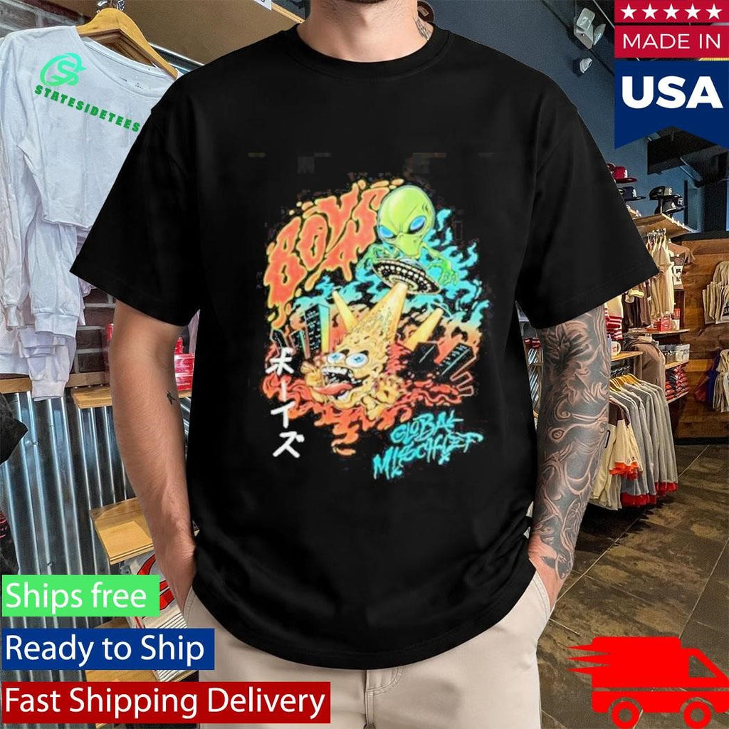 The Boys Global Mischief Alien Shirt