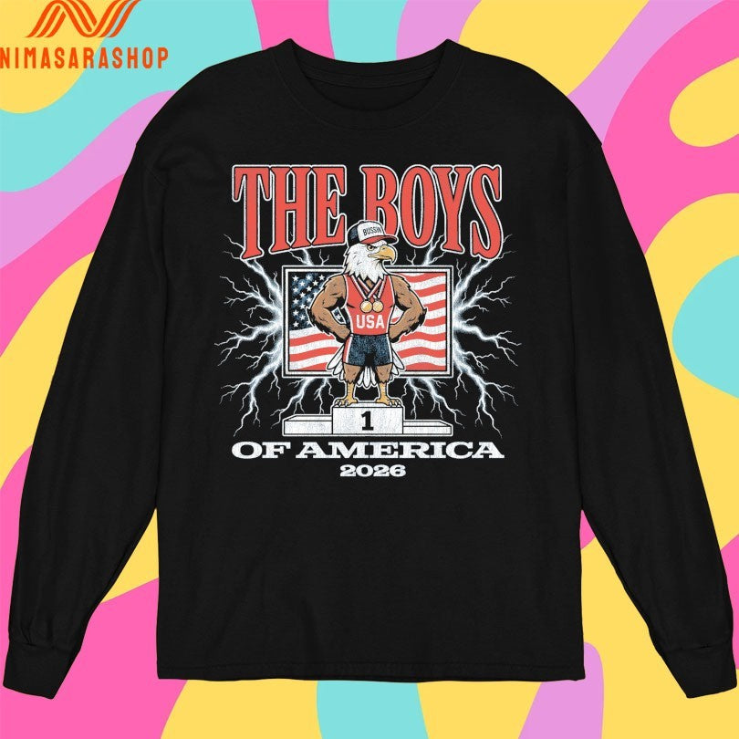 The Boys Of America 2026 Eagle Vintage Shirts