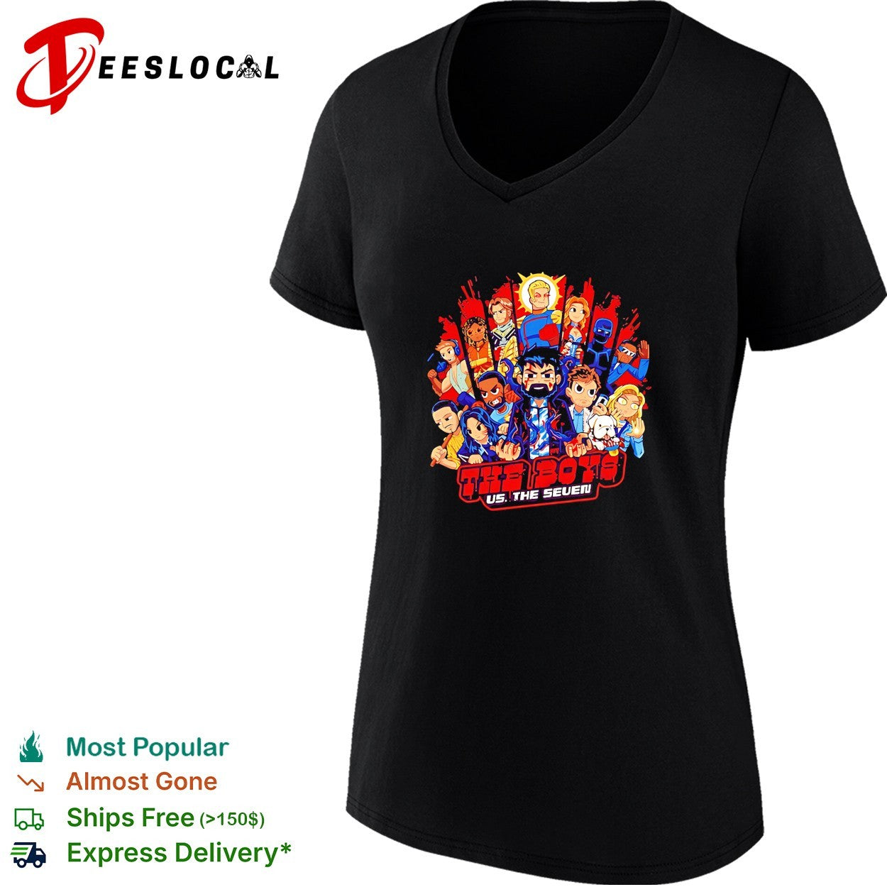 The Boys vs The Seven Chibi Style Homelander shirt