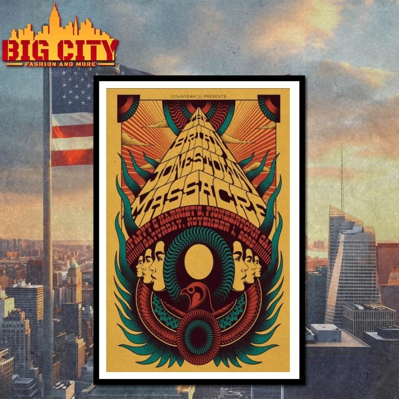The Brian Jonestown Massacre Nov 1 2025 Pioneertown CA Poster shirt