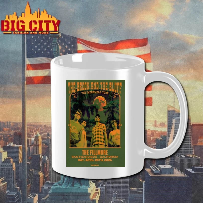The Brook And The Bluff Apr 25 2026 San Francisco Tour Poster shirt