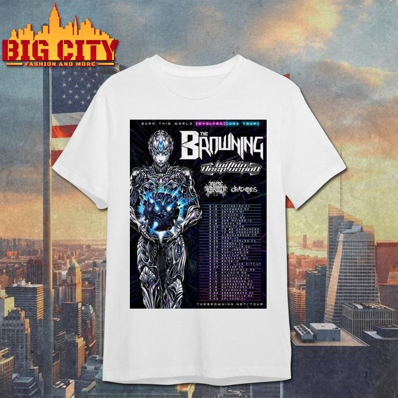 The Browning America Tour 2026 Canvas Wall Art Poster Shirt