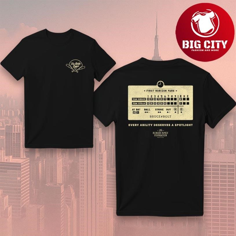 The Burger Family Foundation Lucky Classic Two Sided Shirt