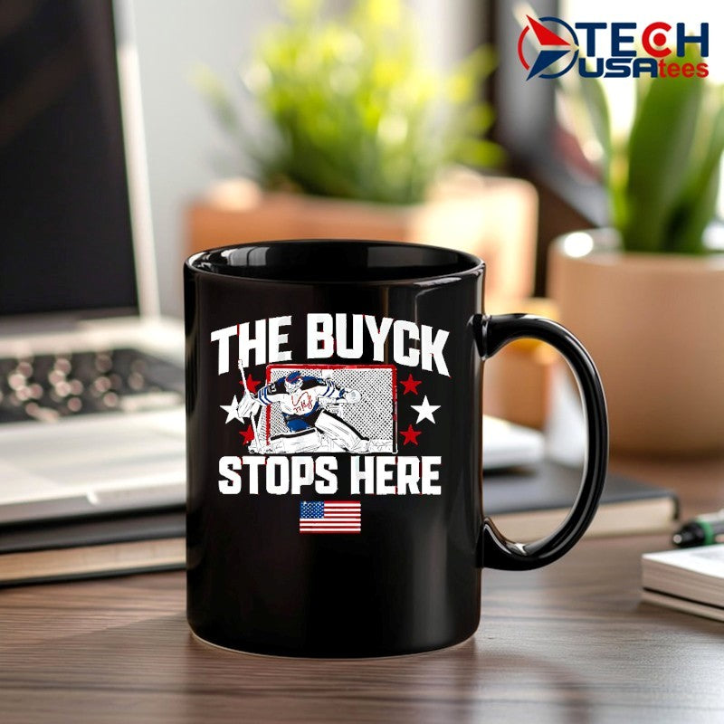 The Buyck stops here Connor Hellebuyck Winnipeg Jets shirt