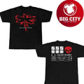 The Callous Daoboys Merch Store Blood Red Summer Neverender 2025 New Two Sided Shirt