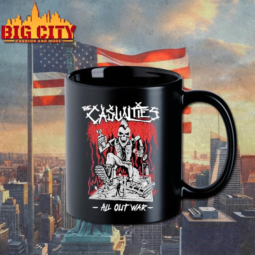 The Casualties All Out War 2018 Shirt