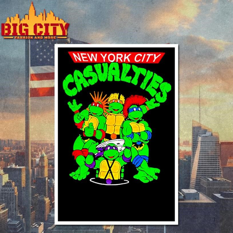 The Casualties Merch Casual Turtles Shirt