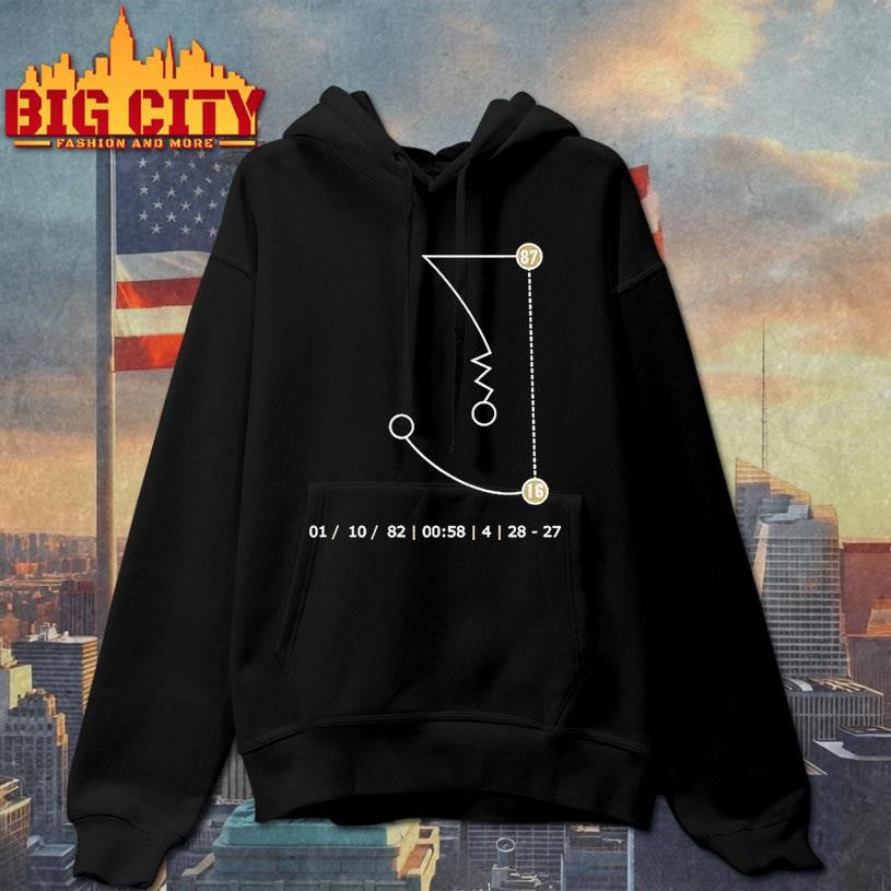 The Catch Joe Montana Dwight Clark Sf 49ers Shirt