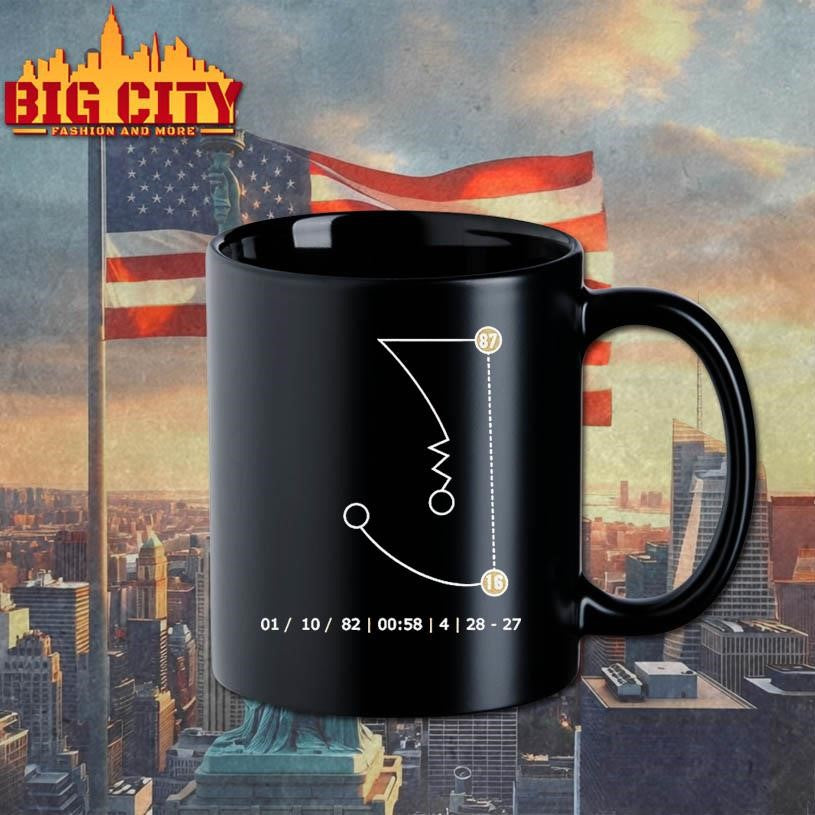 The Catch Joe Montana Dwight Clark Sf 49ers Shirt