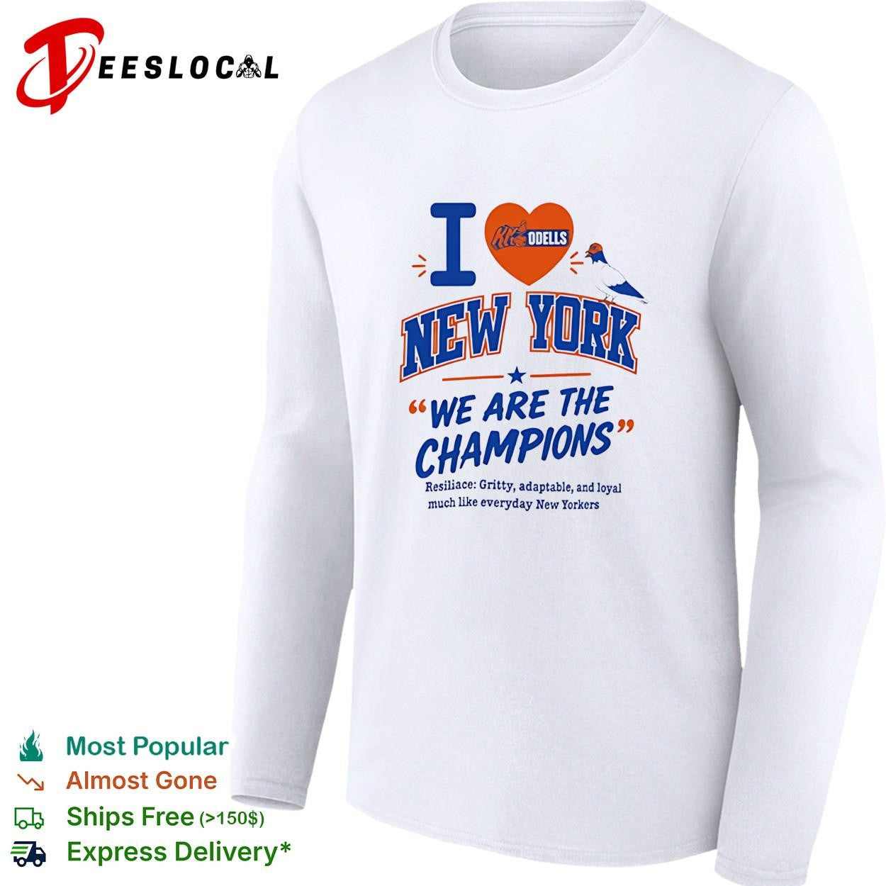 The Champions Knicks Pigeon Mitchell Modell shirt