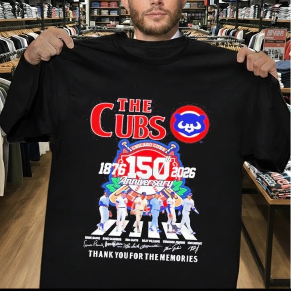 The Chicago Cubs Abbey Road 150 season thank you for the memories Shirt