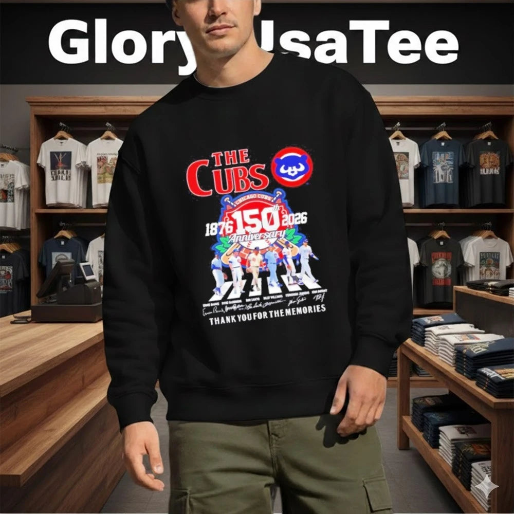 The Chicago Cubs Abbey Road 150 season thank you for the memories Shirt