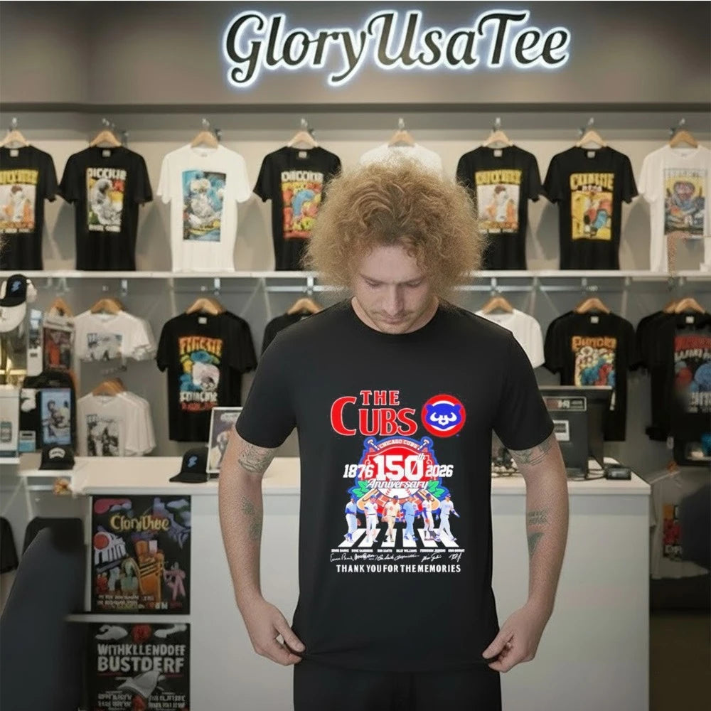 The Chicago Cubs Abbey Road 150 season thank you for the memories Shirt