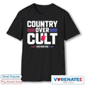 The Christian Left Country Over Cult Facts Over Fear shirt