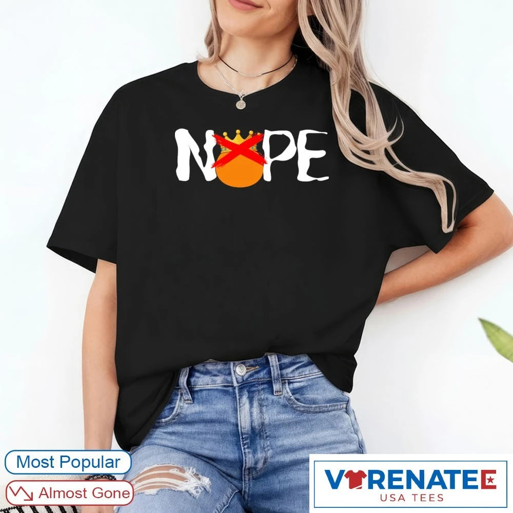 The Christian Left Nope No Kings shirt