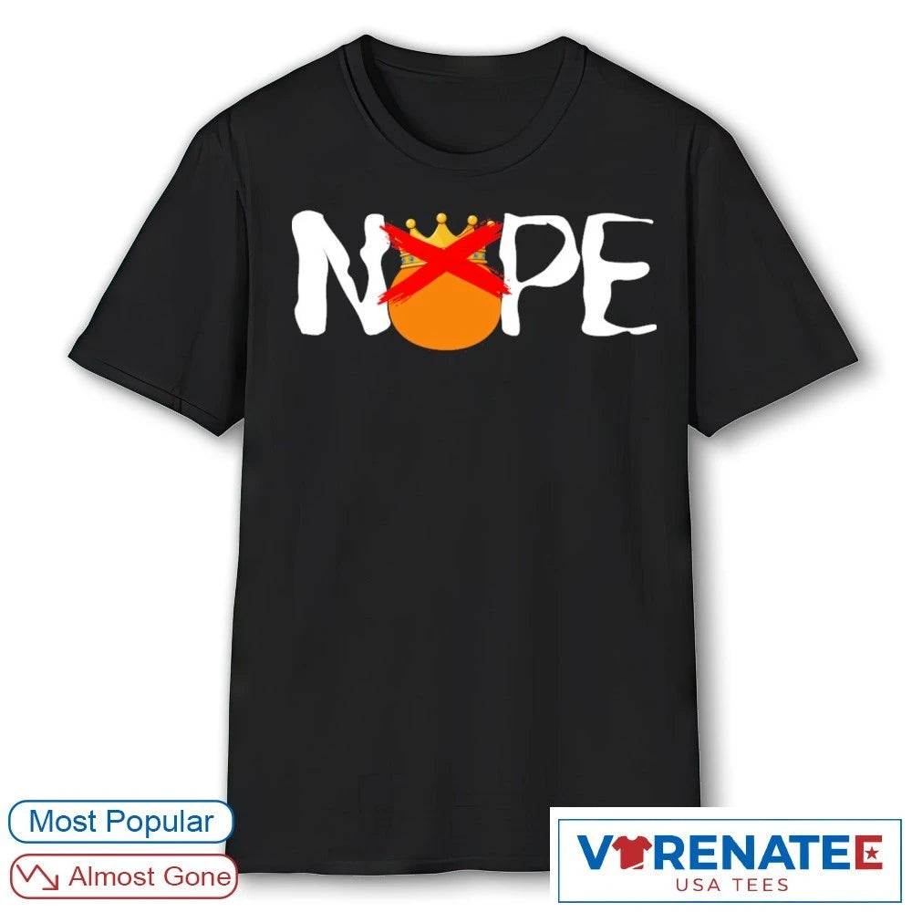 The Christian Left Nope No Kings shirt