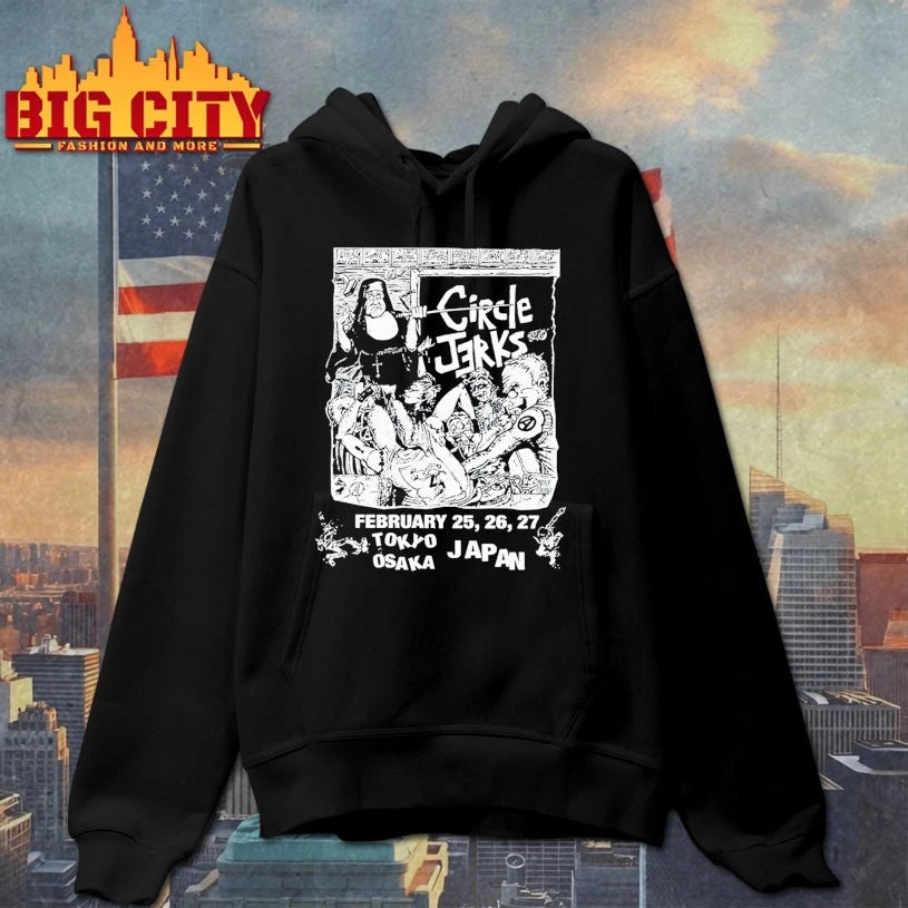 The Circle Jerks Tour Tokyo Osaka Japan Feb 2026 T-shirt