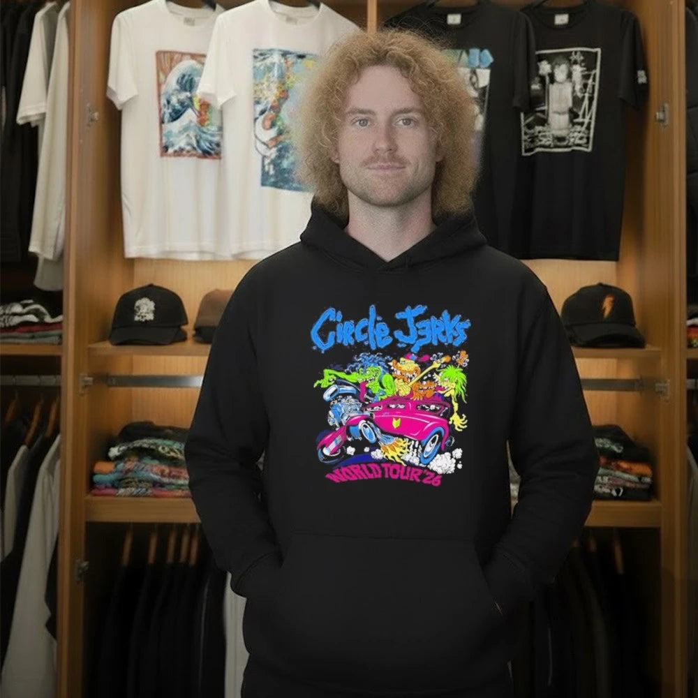 The Circle Jerks World Tour 2026 Shirt