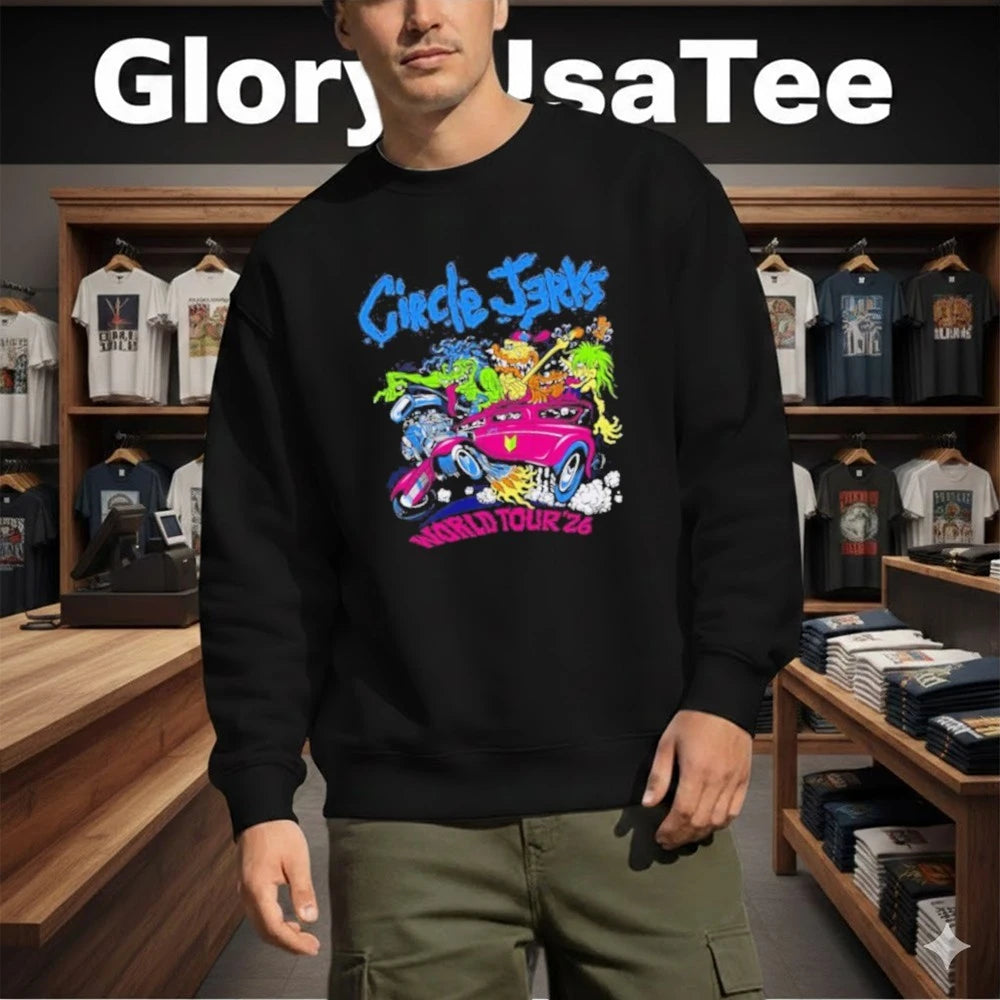 The Circle Jerks World Tour 2026 Shirt