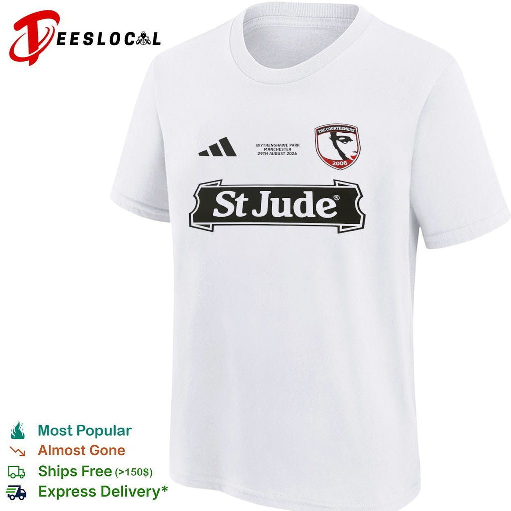 The Courteeners Wythenshawe Park Manchester 2026 St Jude shirt