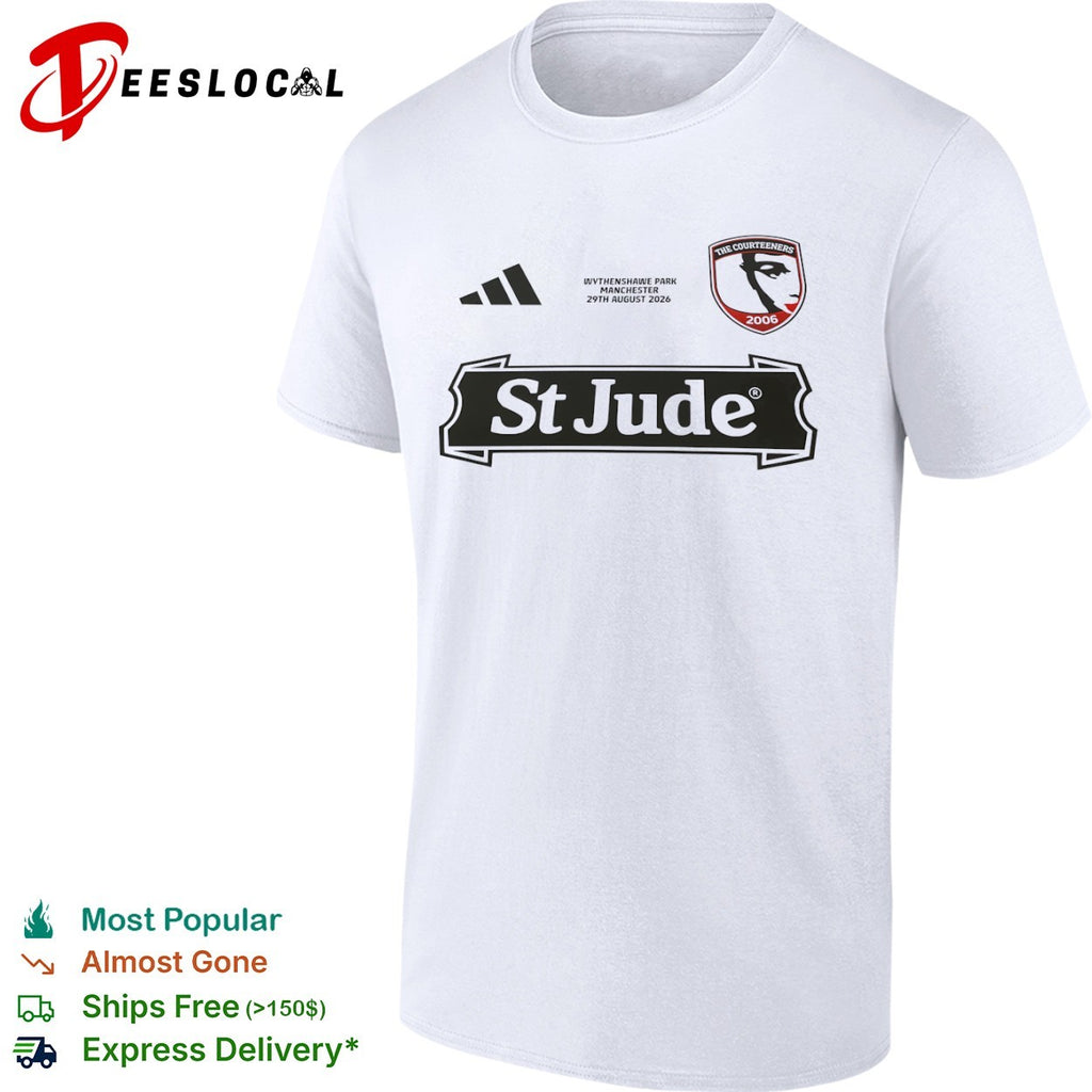 The Courteeners Wythenshawe Park Manchester 2026 St Jude shirt