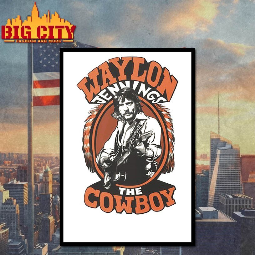 The Cowboy Waylon Jennings Shirts