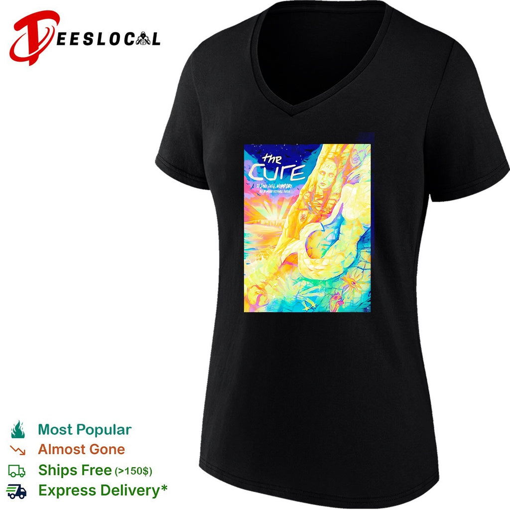 The Cure Newport UK 2026 Isle of Wight Festival On 21 June 2026 shirt