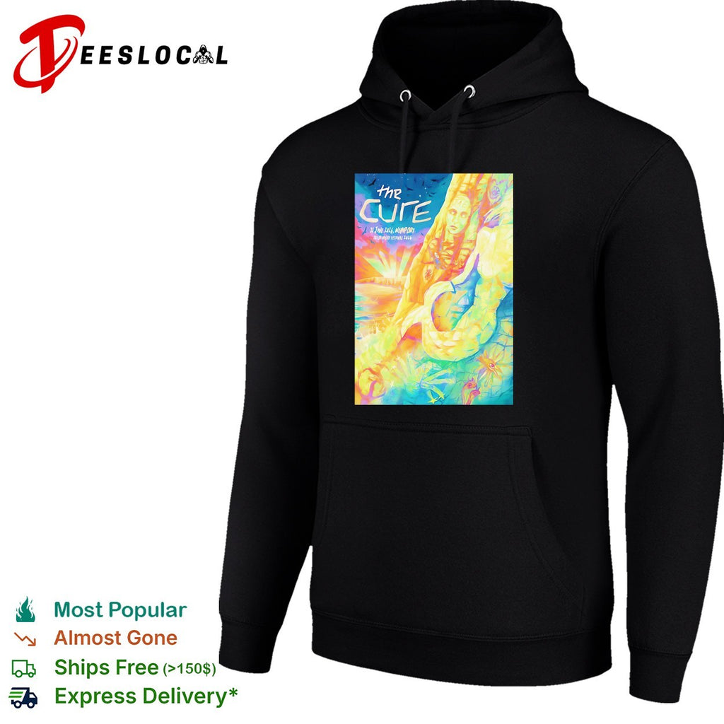 The Cure mermaid painting poster shirt