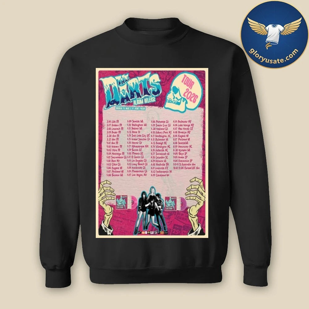 The Darts Tour 2026 Poster Shirt