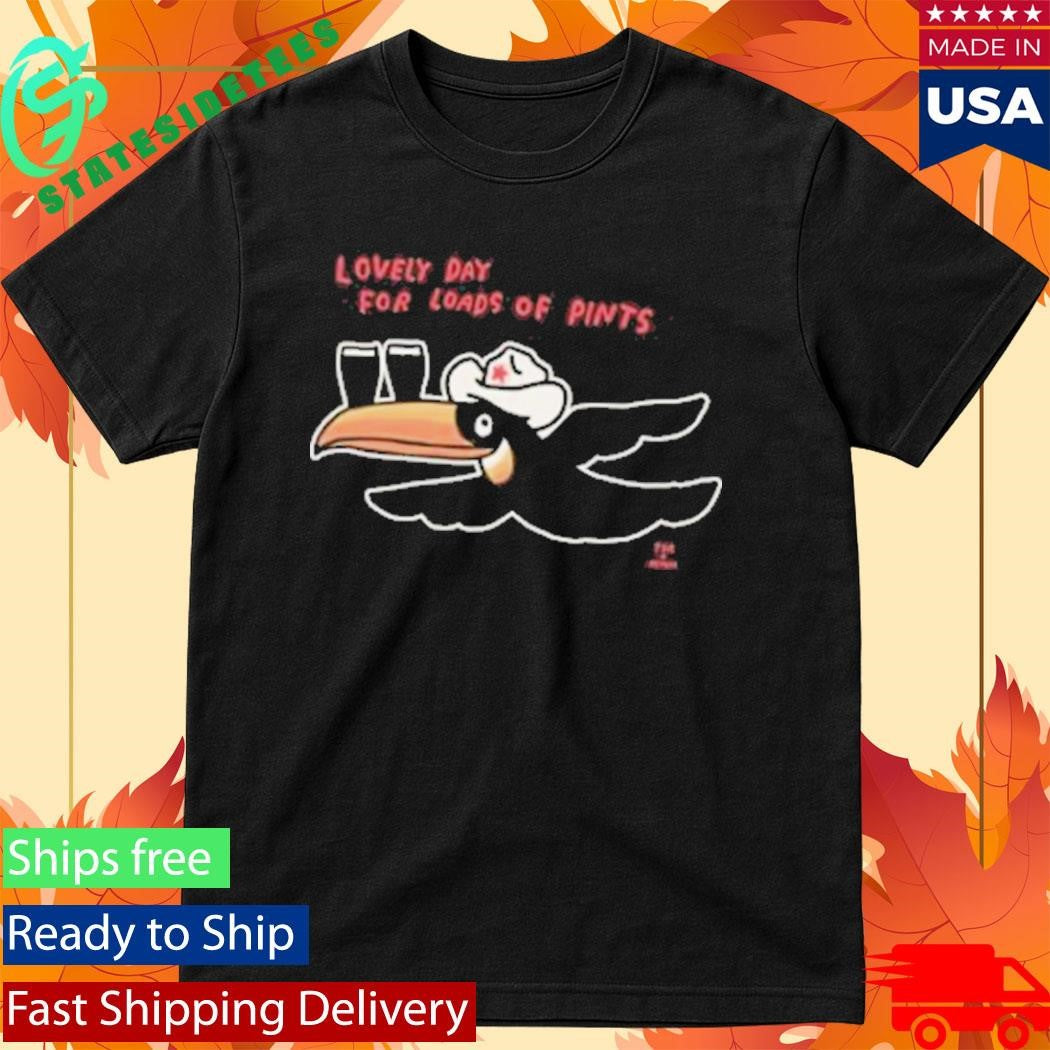 The Dead Rabbit Austin,Texas,Cowboy Toucan T-Shirt