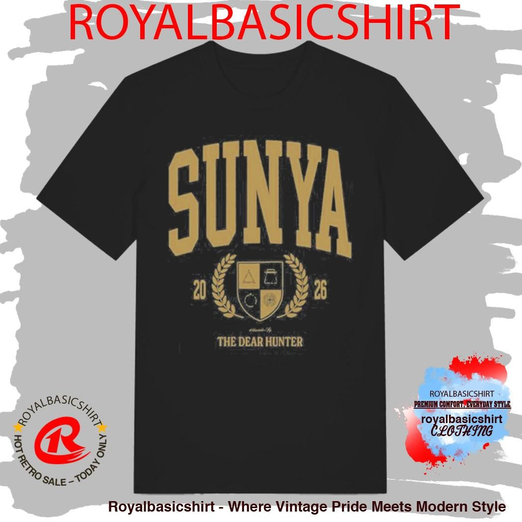 The Dear Hunter Sunya Collegiate Faded Shirt