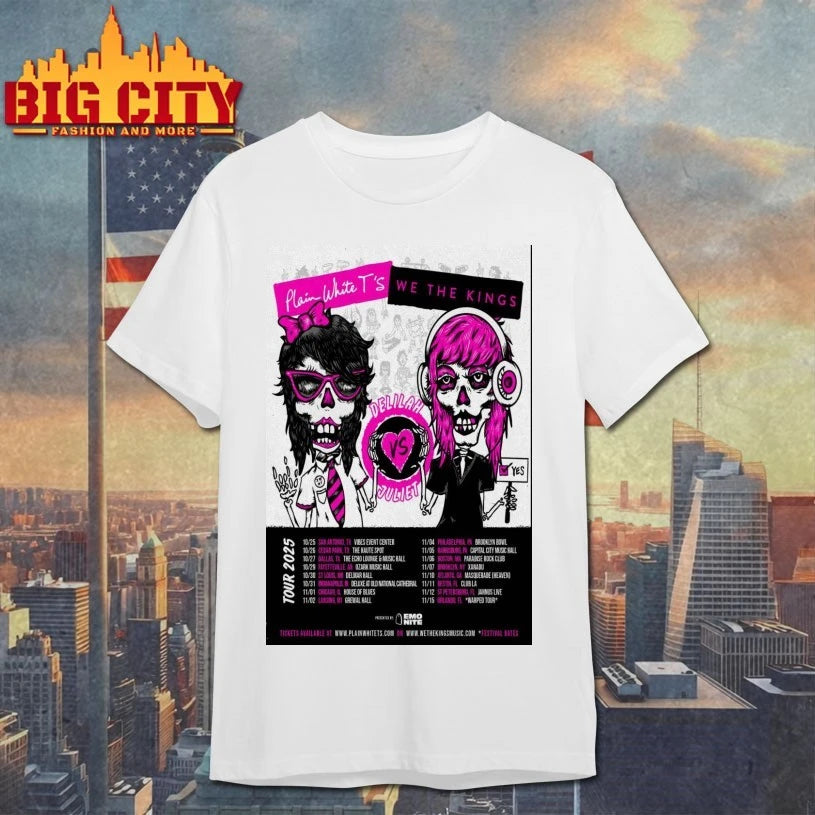 The Delilah vs Juliet Tour 2025 Poster shirt