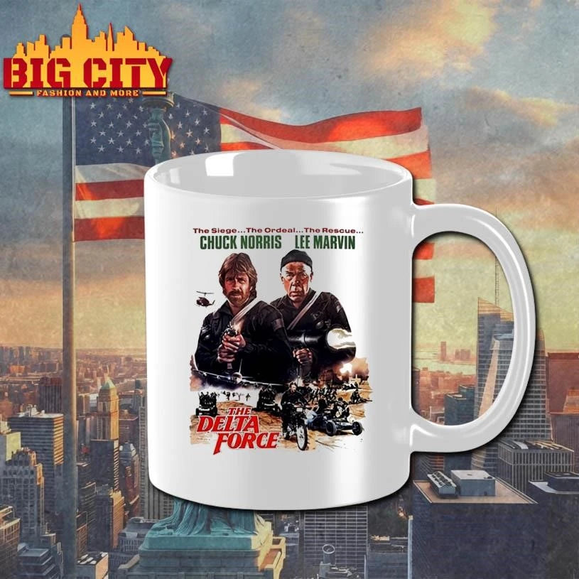The Delta Force 1986 Chuck Norris And Lee Marvin Vintage Shirt