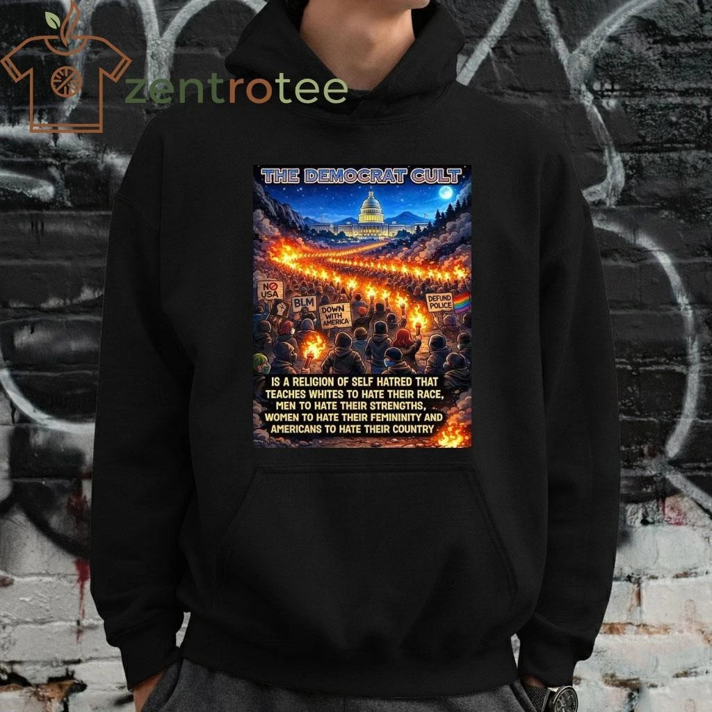 The Democrat Cult paint tee