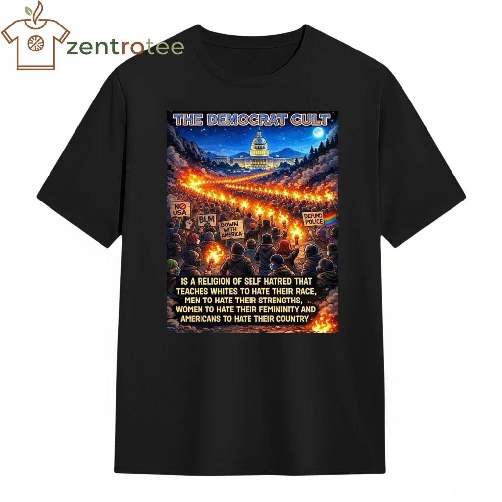 The Democrat Cult paint tee