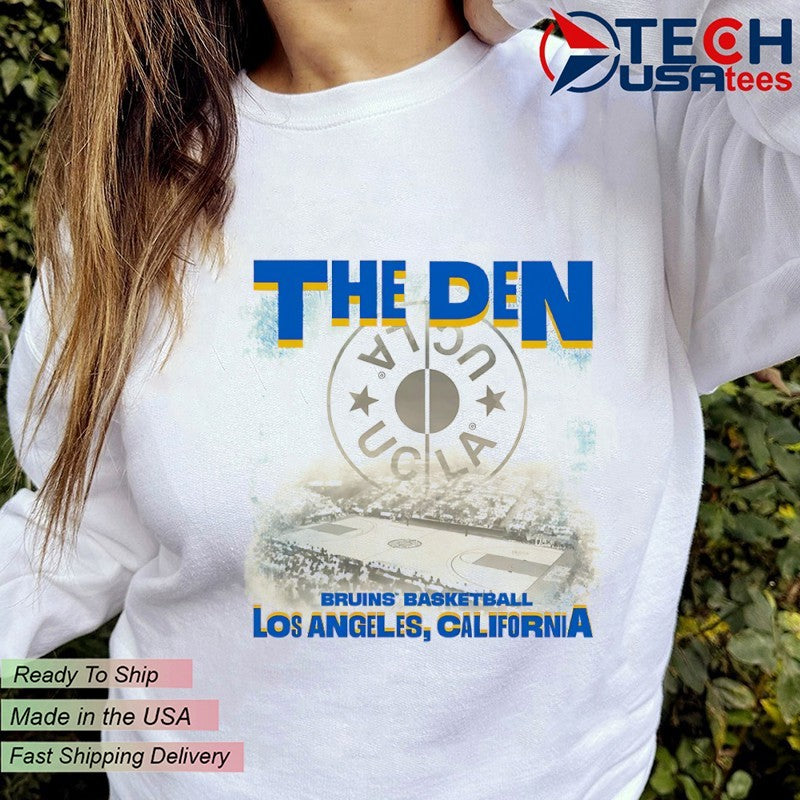 The Den Los Angeles California UCLA Bruins Basketball shirt